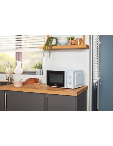Beko MOC20100WFB forno a microonde Superficie piana Solo microonde 20 L 700 W Bianco