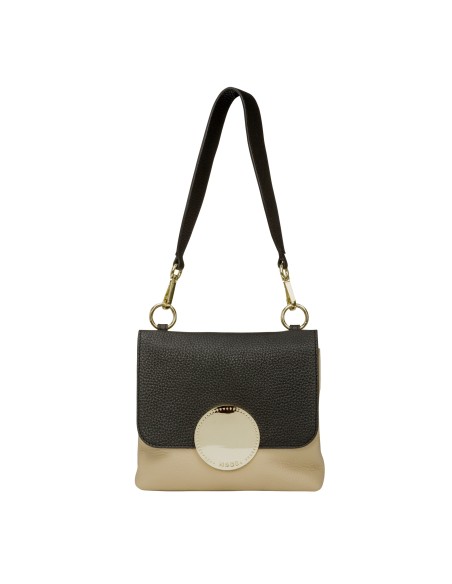 dbramante1928 Vienna borsa per notebook Nero, Sabbia