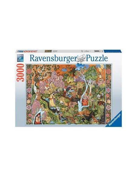 Ravensburger Garden of Sun Signs Puzzle 3000 pz Cartoni