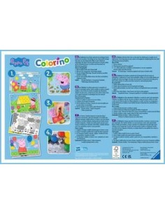 Ravensburger Peppa Pig Colorino Gioco da tavolo Apprendimento 2