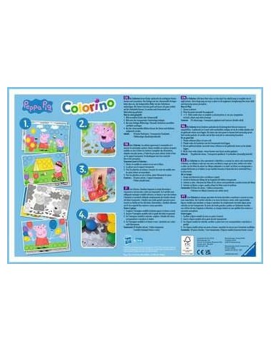 Ravensburger Peppa Pig Colorino Gioco da tavolo Apprendimento