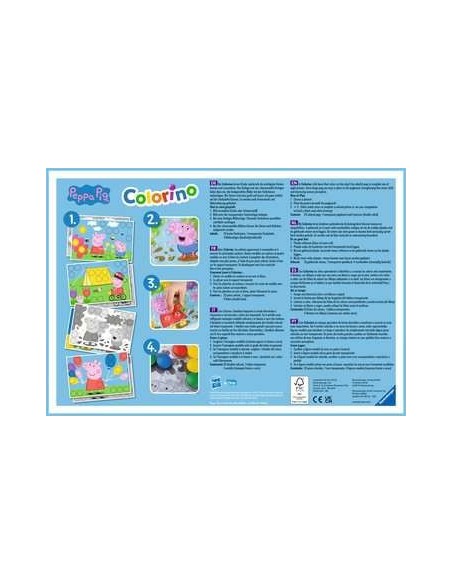 Ravensburger Peppa Pig Colorino Gioco da tavolo Apprendimento