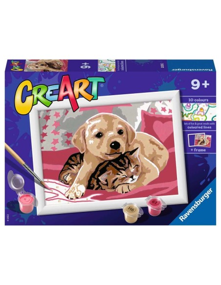 Ravensburger 20210 pagina e libro da colorare Colore per kit di verniciatura in base ai numeri