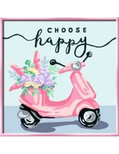 Ravensburger MnZ Choose happy Colore per kit di verniciatura in base ai numeri 2