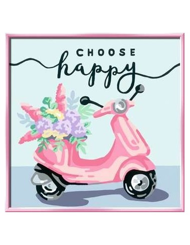 Ravensburger MnZ Choose happy Colore per kit di verniciatura in base ai numeri