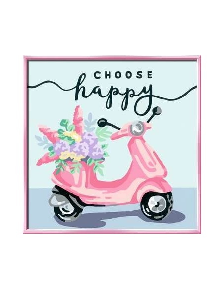 Ravensburger MnZ Choose happy Colore per kit di verniciatura in base ai numeri