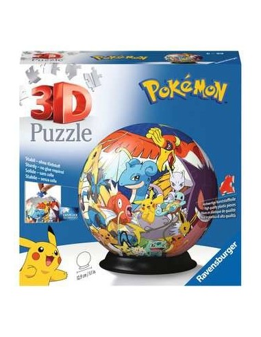 Ravensburger Pokemon Puzzle 3D 72 pz Cartoni