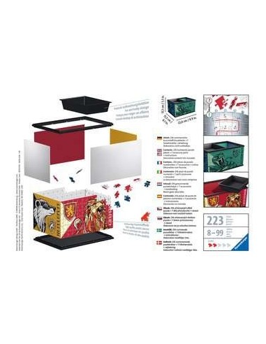 Ravensburger Harry Potter Storage Box Puzzle 3D 216 pz