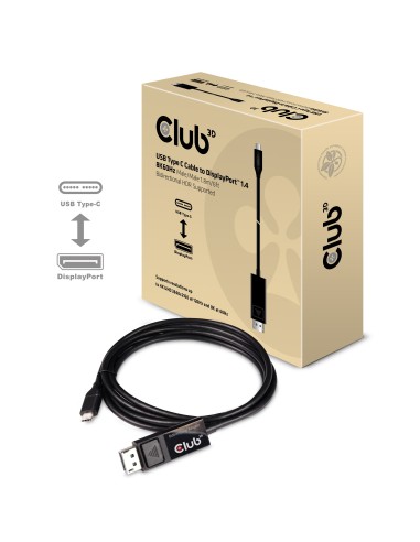CLUB3D cac-1557 USB C Displayport 1.4 Nero