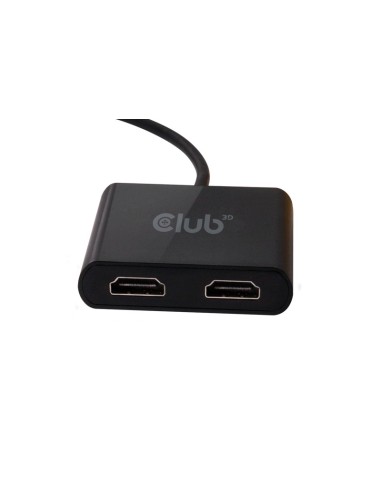 CLUB3D USB A to HDMI™ 2.0 Dual Monitor 4K 60Hz