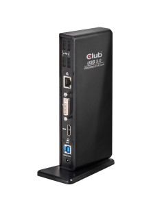 CLUB3D USB Gen1 Type A Dual Display Docking Station 2