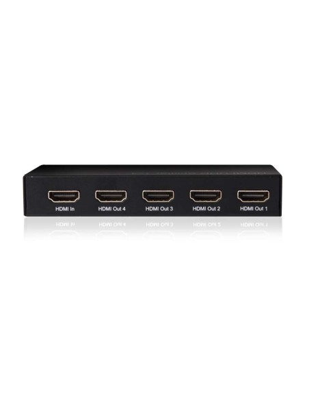 CLUB3D HDMI™ 4K@60Hz UHD Splitter AC Power 4 ports