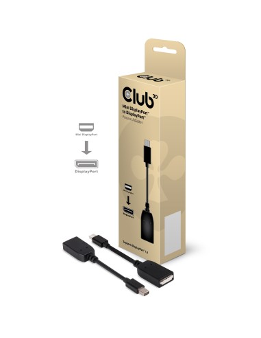 CLUB3D Mini DisplayPort to DisplayPort 1.2 Adapter Cable