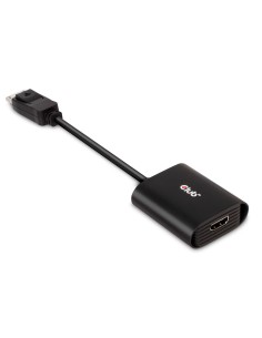 CLUB3D CAC-1085 adattatore per inversione del genere dei cavi Displayport 1.4 HDMI™2.1 Nero