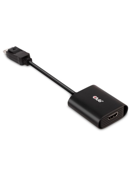 CLUB3D CAC-1085 adattatore per inversione del genere dei cavi Displayport 1.4 HDMI™2.1 Nero