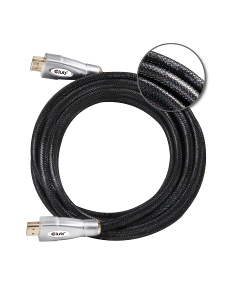 CLUB3D HDMI 2.0 4K60Hz UHD Cable 5m 16.4ft