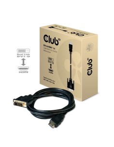 CLUB3D DVI to HDMI 1.4 Cable M M 2m  6.56ft Bidirectional 2