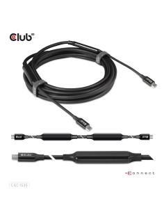 CLUB3D CAC-1535 cavo USB 5 m USB 3.2 Gen 2 (3.1 Gen 2) USB C Nero 2