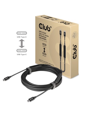 CLUB3D CAC-1535 cavo USB 5 m USB 3.2 Gen 2 (3.1 Gen 2) USB C Nero