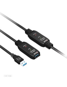 CLUB3D CAC-1406 cavo USB 15 m USB 3.2 Gen 1 (3.1 Gen 1) USB A Nero