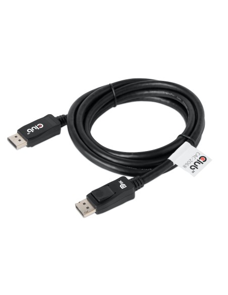 CLUB3D DisplayPort 1.4 HBR3 Cable 2m 6.56ft M M 8K60Hz