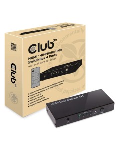 CLUB3D HDMI 2.0 UHD SwitchBox 4 Ports 2