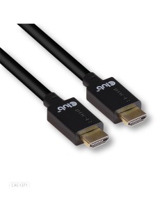 CLUB3D Ultra High Speed HDMI 4K120Hz, 8K60Hz Certified Cable 48Gbps M M 1 m 3.28 ft 2