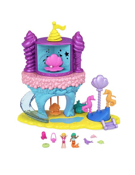 Polly Pocket Rainbow Funland Mermaid Cove
