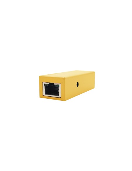 LevelOne GVT-1001 convertitore multimediale di rete 1000 Mbit s Giallo
