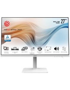 MSI Modern MD272QPW LED display 68,6 cm (27") 2560 x 1440 Pixel Wide Quad HD Bianco