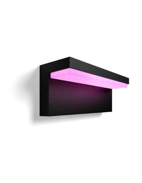 Philips Hue White and Color ambiance Nyro Lampada Smart a muro Nero