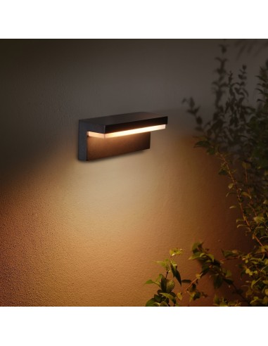 Philips Hue White and Color ambiance Nyro Lampada Smart a muro Nero