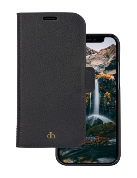 dbramante1928 New York custodia per cellulare 15,5 cm (6.1") Custodia a borsellino Nero
