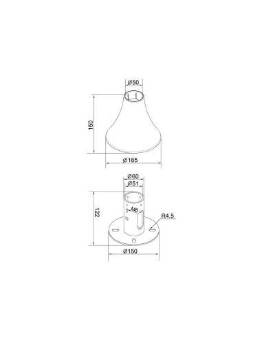 Multibrackets 3651 Accessorio per il montaggio del monitor