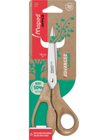 Maped 499111 forbici da cancelleria Universale Taglio a zig zag Legno