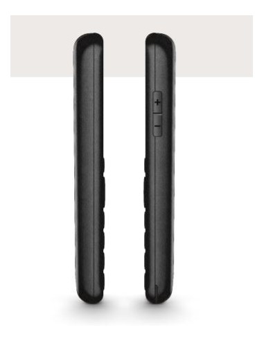 Emporia HAPPY 70 g Nero Telefono di livello base
