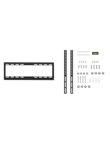 Ewent EW1502 Supporto TV a parete 139,7 cm (55") Nero