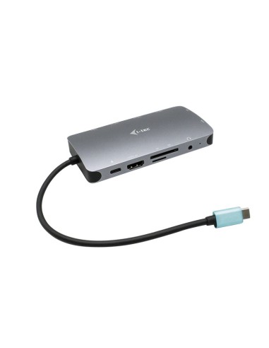 i-tec USB-C Metal Nano Dock HDMI VGA with LAN + Charger 112W