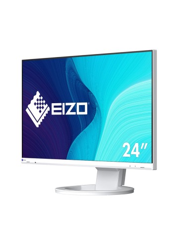 EIZO FlexScan EV2490-WT Monitor PC 60,5 cm (23.8") 1920 x 1080 Pixel Full HD LED Bianco
