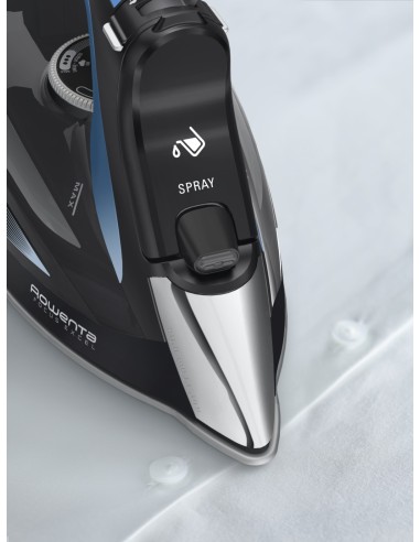 Rowenta DW5310 Ferro a vapore Piastra solare Microsteam 400 HD Laser 2700 W Nero, Blu