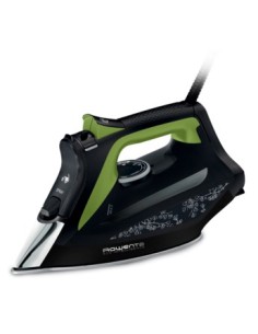 Rowenta DW6330 Eco Intelligence Ferro da stiro a secco e a vapore Microsteam 400 HD soleplate 2500 W Nero, Verde