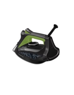 Rowenta DW6330 Eco Intelligence Ferro da stiro a secco e a vapore Microsteam 400 HD soleplate 2500 W Nero, Verde 2