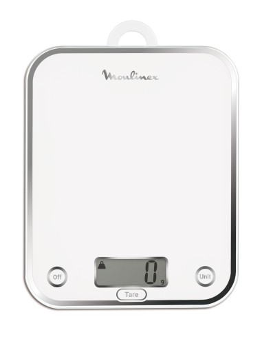 Moulinex BN5000 Bianco Rettangolo Bilancia da cucina elettronica