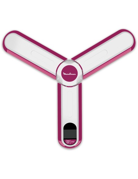 Moulinex INGENIO Rosa, Bianco Bilancia da cucina elettronica