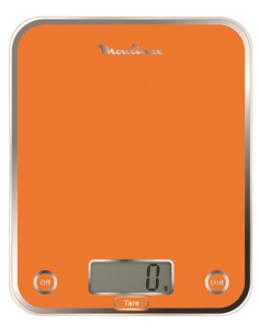 Moulinex BN5001 Optiss Arancione Superficie piana Rettangolo Bilancia da cucina elettronica