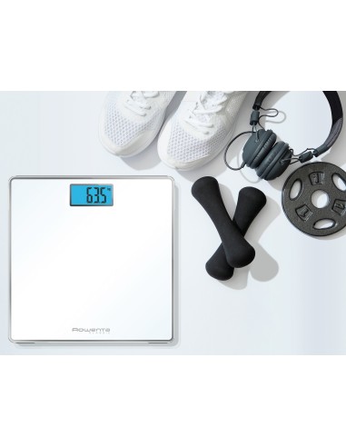 Rowenta Classic BS1501 , bilancia pesapersone elettronica, 31x31 cm, fino a 160 Kg con graduazione di precisione ogni 100g,
