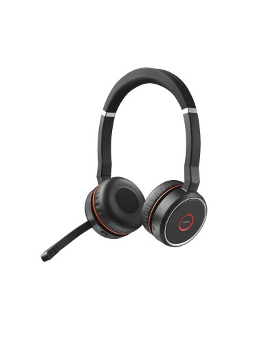 Jabra Evolve 75 Auricolare Con cavo e senza cavo A Padiglione Musica e Chiamate Bluetooth Base di ricarica Nero