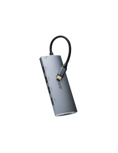 Equip 133482 hub di interfaccia USB 3.2 Gen 1 (3.1 Gen 1) Type-C 5000 Mbit s Argento