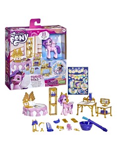 My Little Pony Una Nuova Genarazione - Ruby Rivelazione Reale, pony rosa da 7,5 cm, con accessori rivelati dall'acqua, per 2