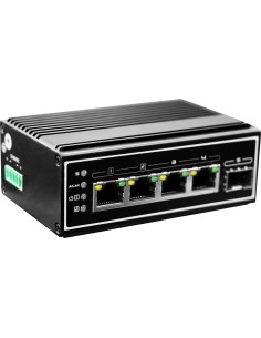 LevelOne IGP-0502 switch di rete Non gestito Gigabit Ethernet (10 100 1000) Supporto Power over Ethernet (PoE) Nero